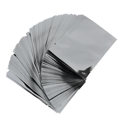 100 X Silver Aluminum Foil Mylar Bag Vacuum Bags Sealer Food Storage Package