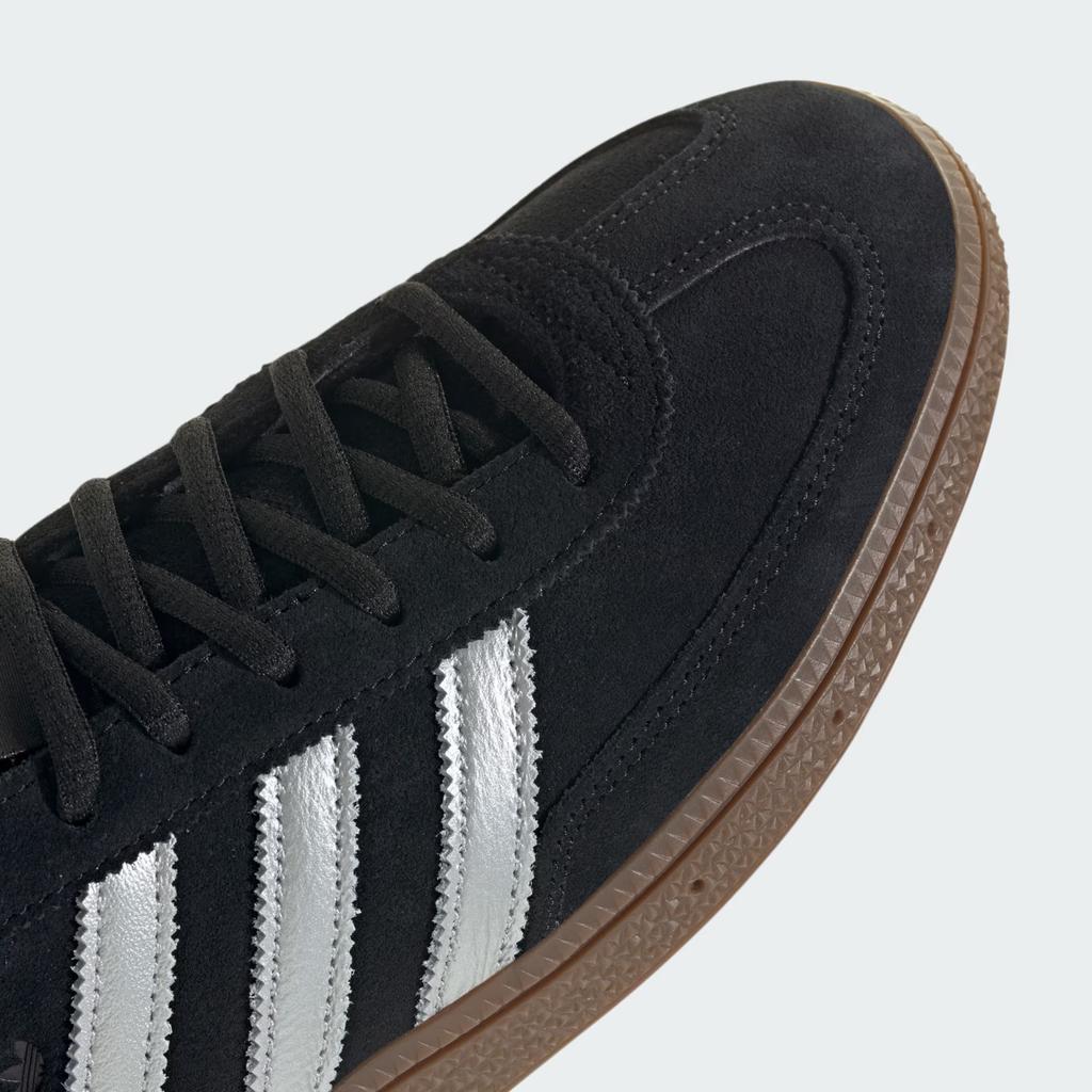 KJ1185 Mercedes AMG Adidas Handball Spezial Core Black Silver Metallic (Men's)