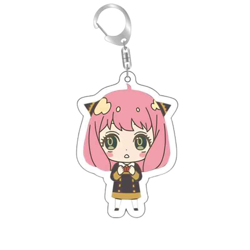 

Spy×family Аня Йор Игрушка Брелок Лойд Форджер Брелок Подвеска Фигурка Подарок Ребенок OMG Anya