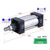 HNYH Standard Pneumatic Cylinder SC40X500