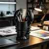 3D Printed Pencil Holder Plastic Cosmetic Brush Holder Lobster-Shaped Pen Holder  Desk Decoration