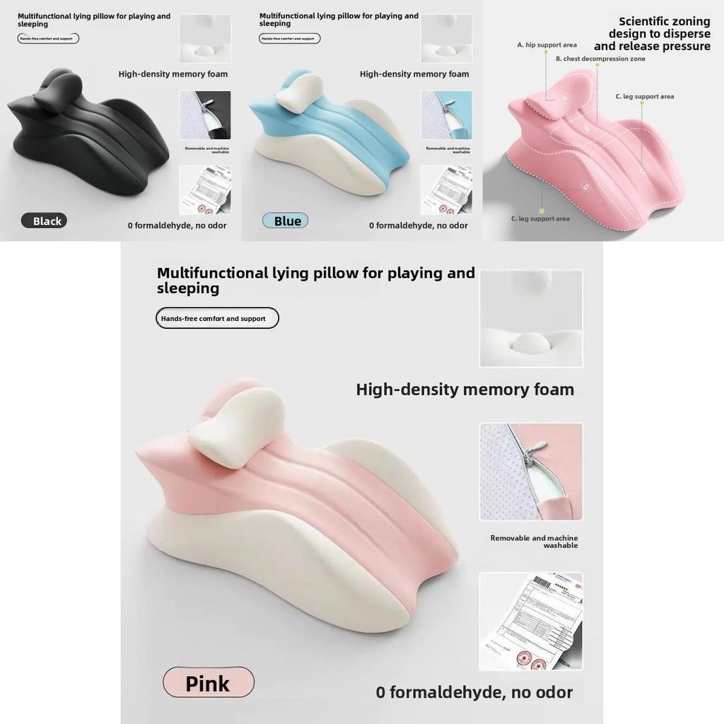 Adult Repose Pillow With Memory Foam Support For Couples Bedroom Relaxation