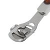 Multi Function Wooden Handle Pedicure Tool Dead Skin Remover Foot Scraper (Foot Scraper)