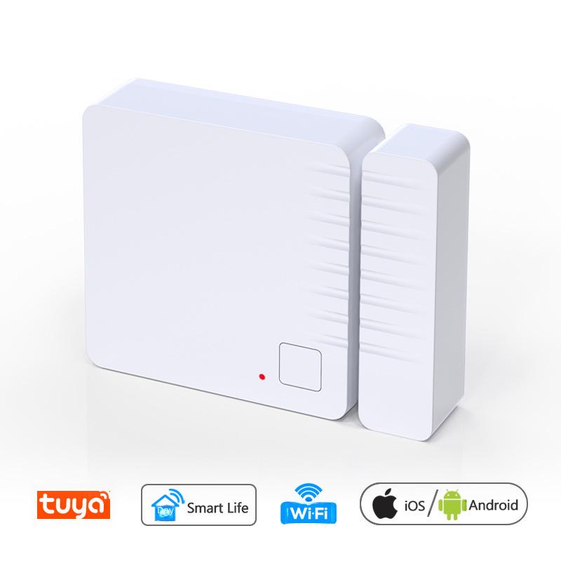Tuya Smart WiFi Tür- & Fensteralarm: Multifunktionale magnetische Alarmanlage & Türklingel für die Haussicherheit.