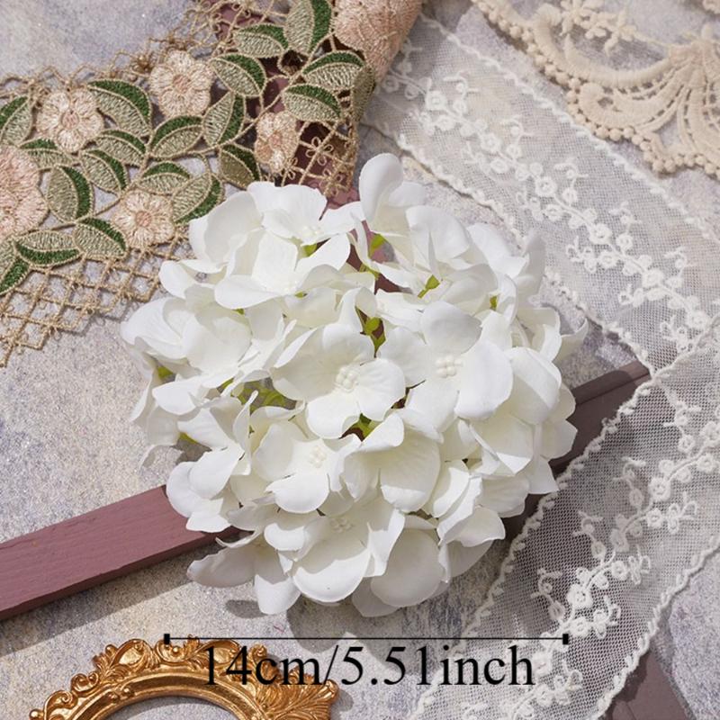 Hydrangea Bride Headdress French Style Hair Jewelry Fairy Bridal Headwear  Hair Accessories