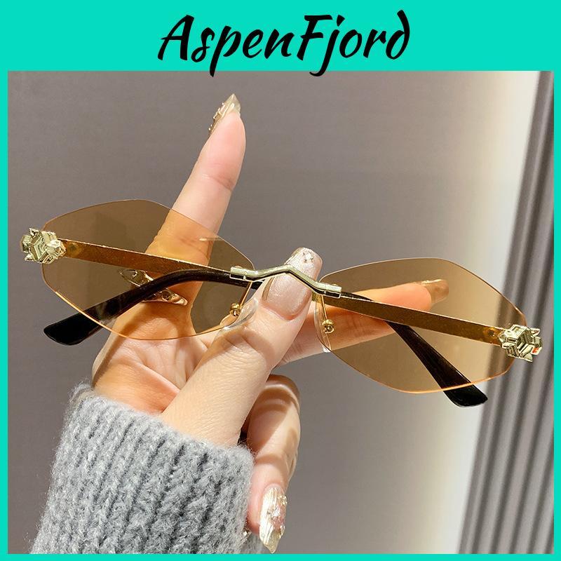 Geometric Animal Print Sunglasses For Women Uv400 Polarized Fashion Accessory