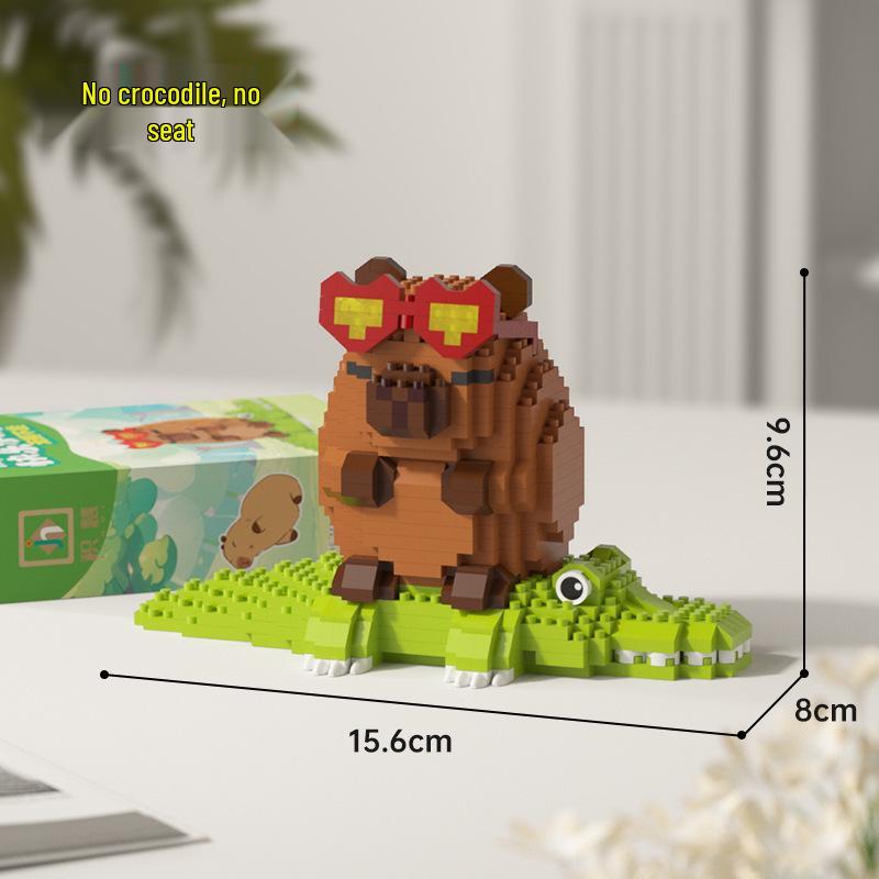 Capybara Balala Educational Building Blocks Toy for Kids - Cartoon Assembly Figures
