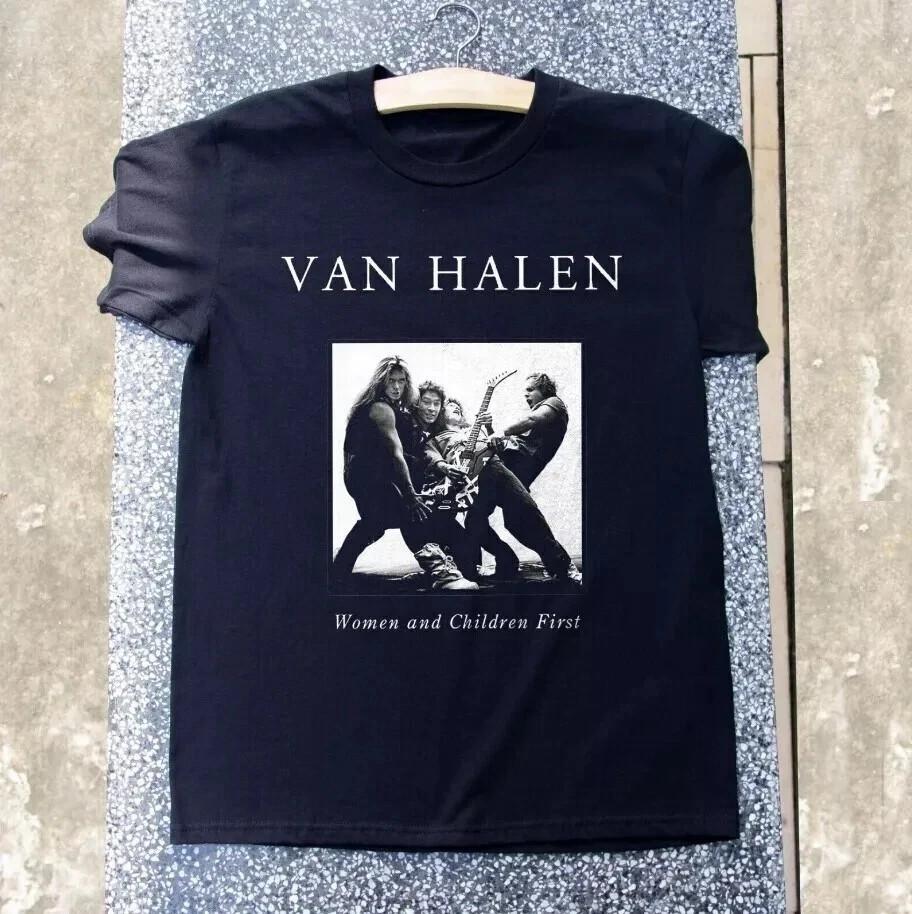 Van Halen - Women First Rock Black T-Shirt S-5XL M