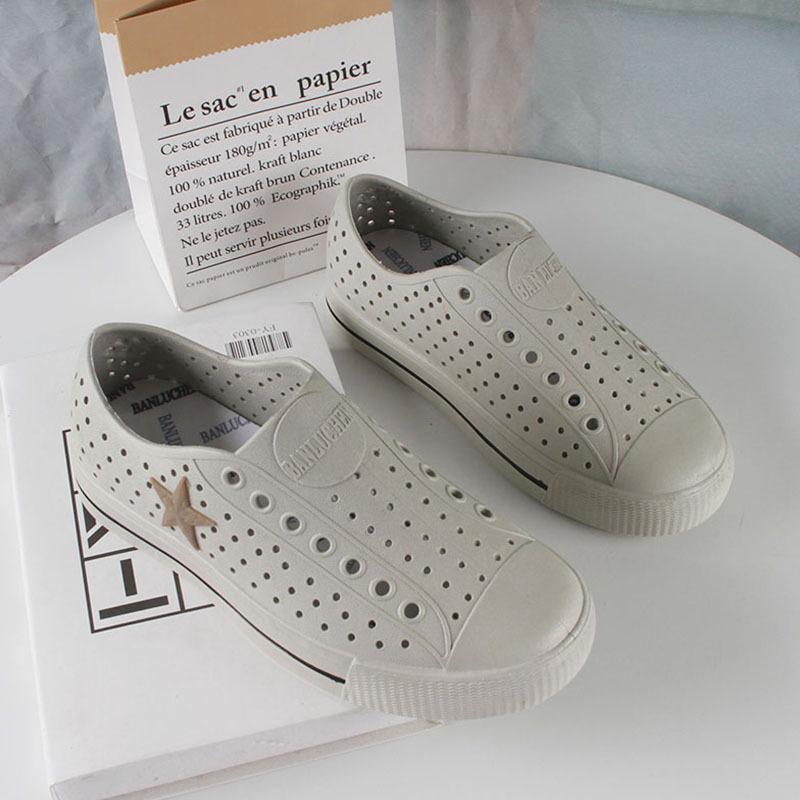 Yuzhihao Summer Unisex Fashionable Hollowed-Out Rain & Casual Shoes