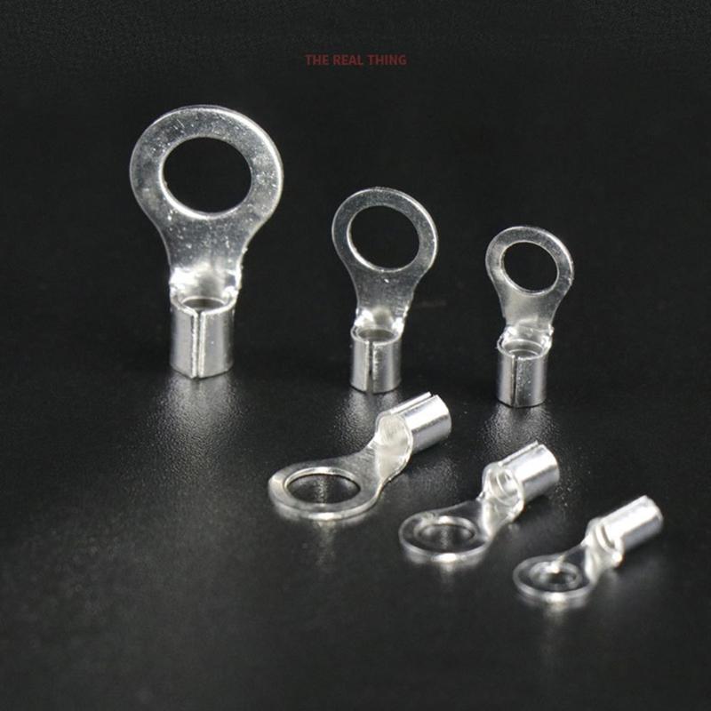 320 Pcs Non-Insulated Ring Fork U-Terminal Connector Wire Connector Durable