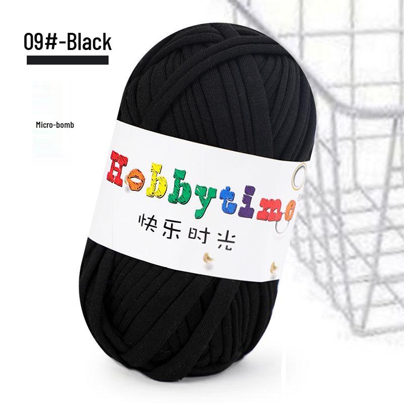 Cloth Strip Yarn DIY Crochet Kit: Handmade Bag, Knitting Material for Cushions, Carpets, and Dolls