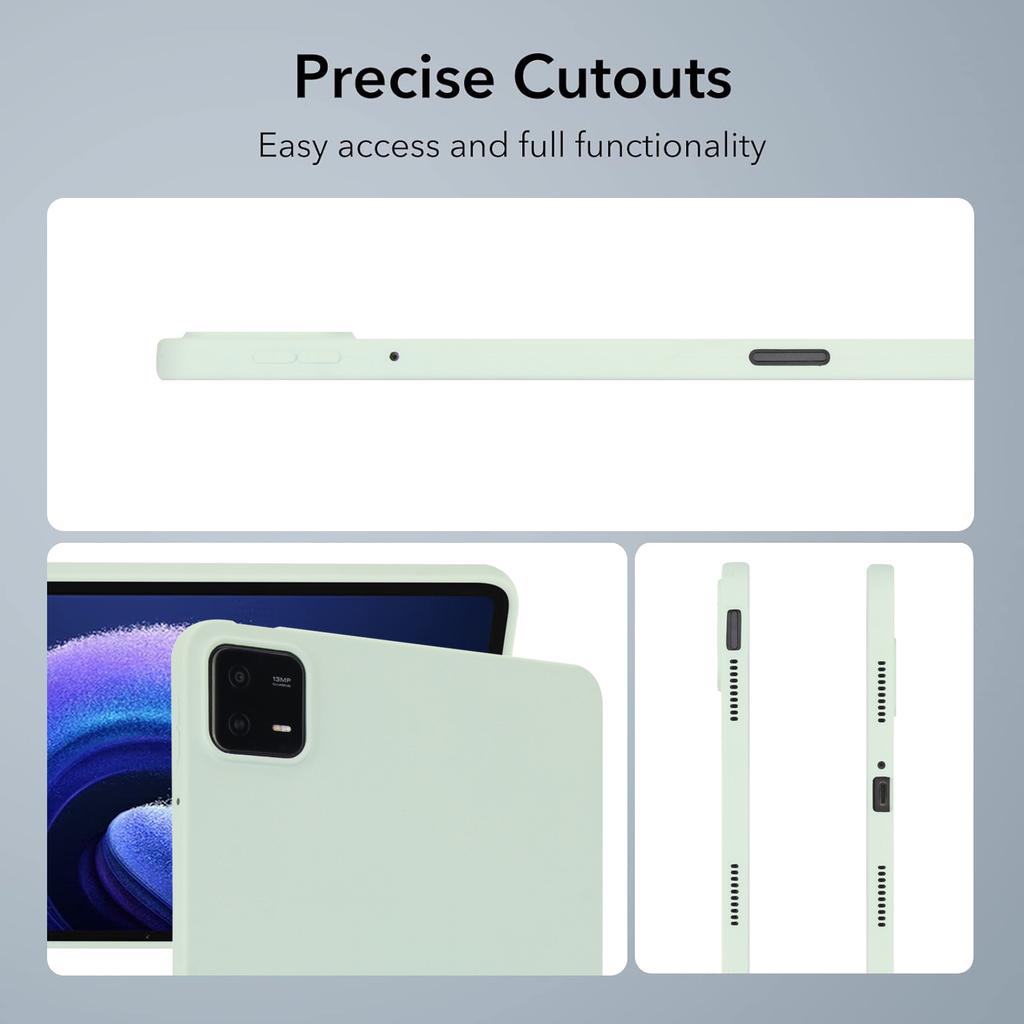 For Xiaomi Pad 6/Pad 6 Pro Case Four Corners Airbag Skin-Touch TPU Tablet Cover