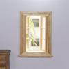 1: 12 Dollhouse Mini Door and Window Plain Wooden Material Model Accessories Can Be Painted and Colored