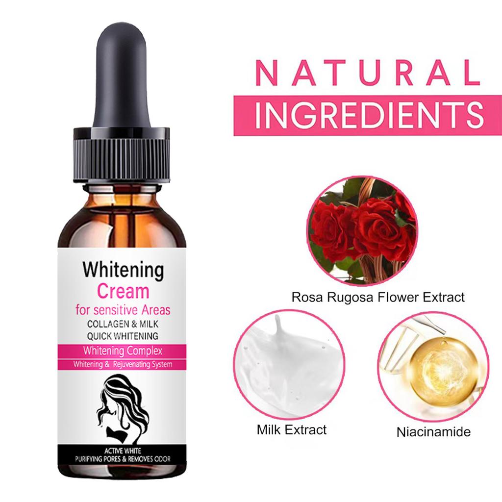 New Turmeric Oil Glow To Facial Lightening Serum For Black Brown Skin Leg Hand Body Whitening for Dark Skin Beauty Health