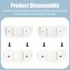 Headphones Slider Cover Kit for Beyerdynamic Headphones - 2 Pcs (White)