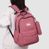 Schoolbag New 101 Summer Middle Ridge School Bag for Junior High School Students Large Capacity Waterproof and Wear-resistant Lightweight Macaron