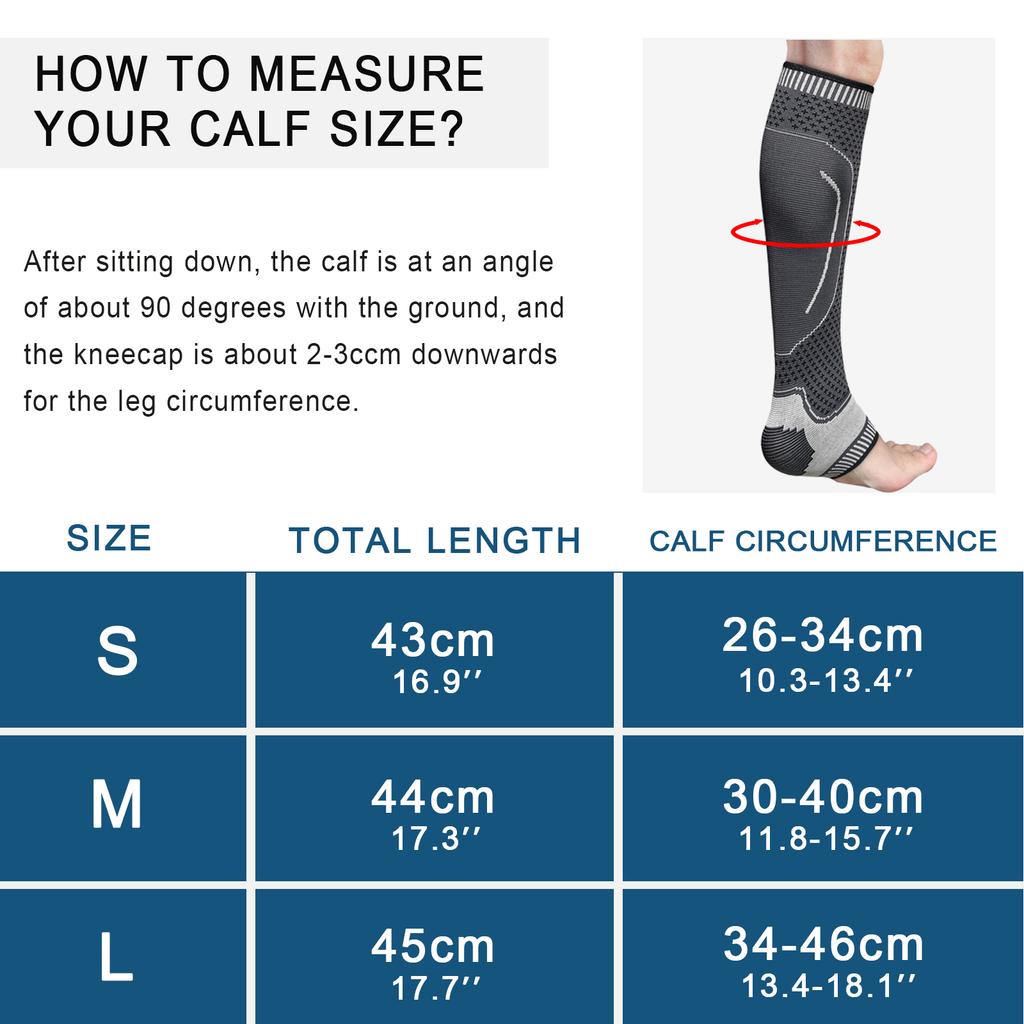 1Pc Calf Compression Sleeve-Tibial Splint Compression Sleeve