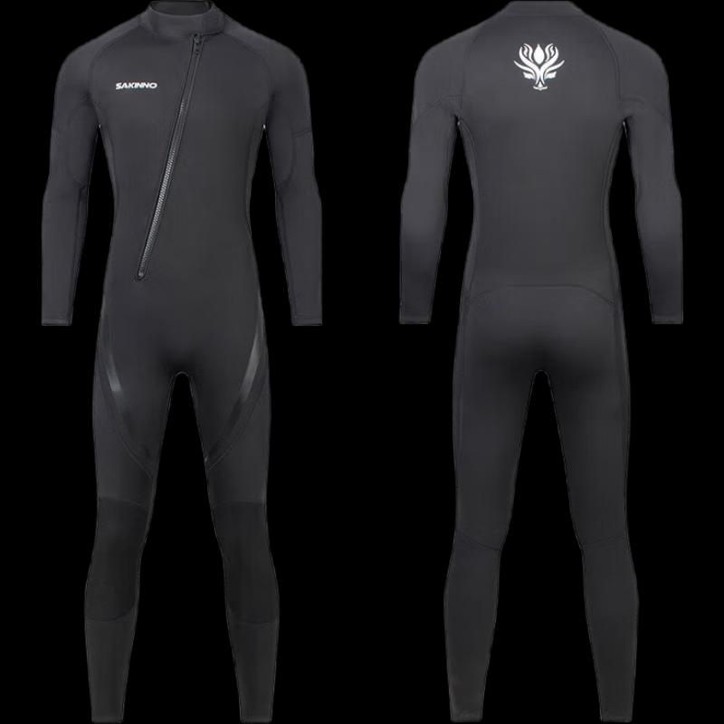 SAKINNO 3mm Full-Body Front-Zip Wetsuit M