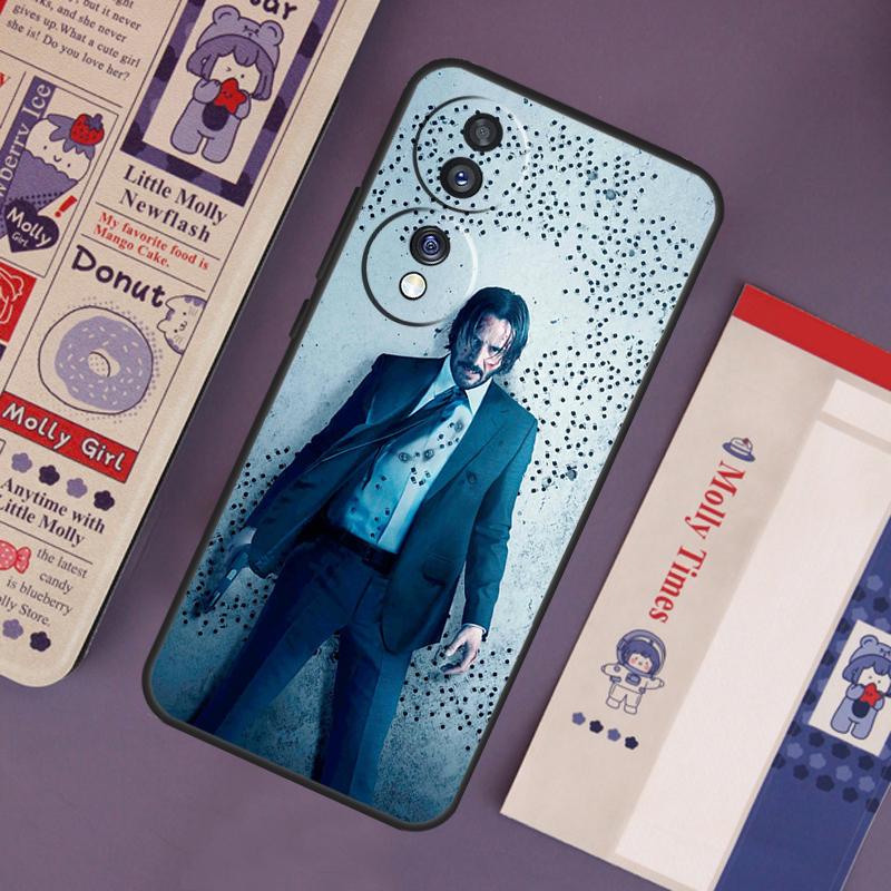 John Wick Case For Honor 200 50 70 90 Lite X9b X9a X8b X8a X8 X9 X9c Honor Magic 7 Lite 6 5 Pro Cover