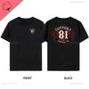 Klassischer Y2K Gothic Style T-Shirt Print Oversized T-Shirt High Street Shirts Gothic Rundhals Baumwoll-Tops Neues Herren Damen T-Shirt