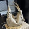 Y2K Daily Commuting Large Capacity Tote Hand Bags Soft Pu Leather Shoulder Bags for Women Quality Crossbody Bags AVE
