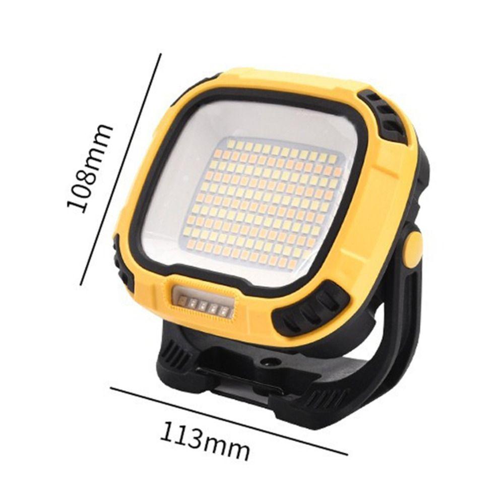 Cordless Design Emergency Light Strong Light COB Work Light LED Camping Flashlight Garage Repair