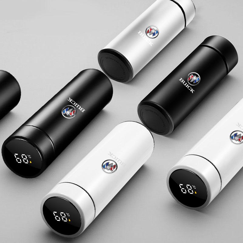 Auto Smart Thermosflasche mit Temperaturanzeige Kaffeetasse für Buick Enclave Regal Lacrosse Encore Excelle Envision Autozubehör