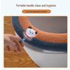 New Arrival: Plush Thickened Toilet Seat Cushion for Autumn/Winter Comfort