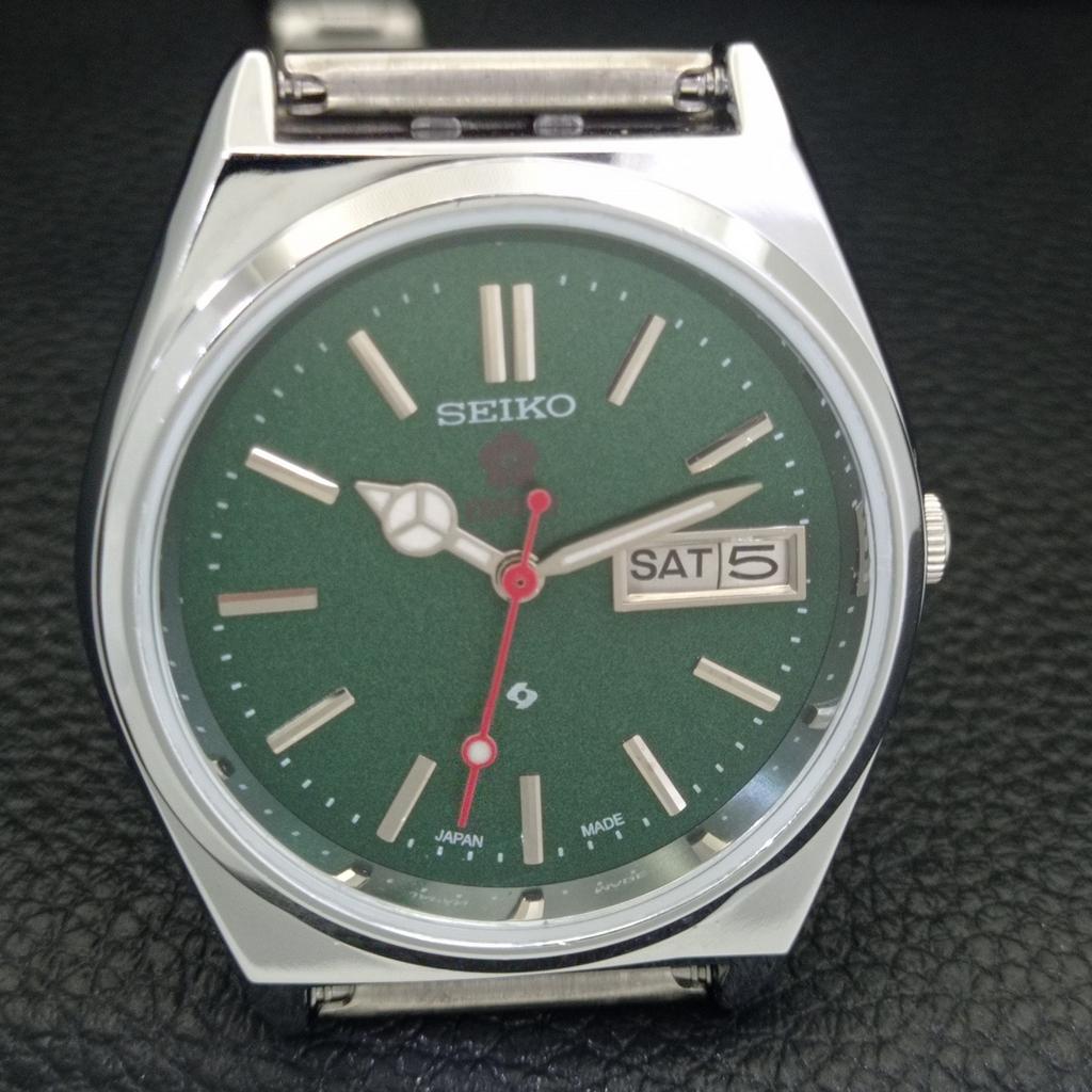 VINTAGE SEIKO EXPO 70 AUTOMATIC 6309A REFURBISHED JAPAN MENS WATCH A441811-i