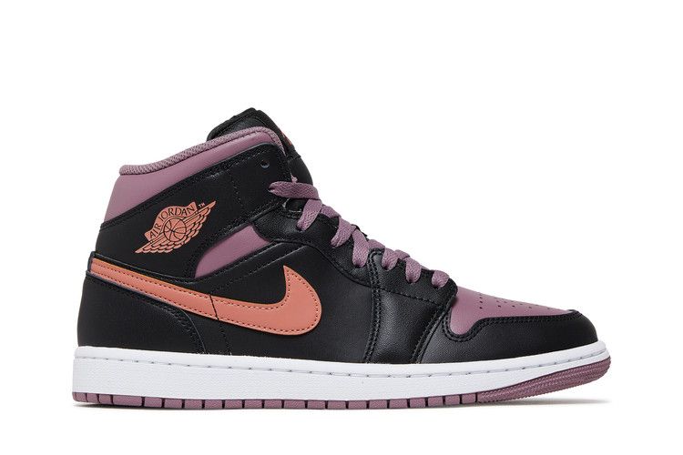 Men's Sneakers Nike Jordan 1 Mid SE Black Sky J Mauve Black/Sky J Mauve/White/Sky J Orange