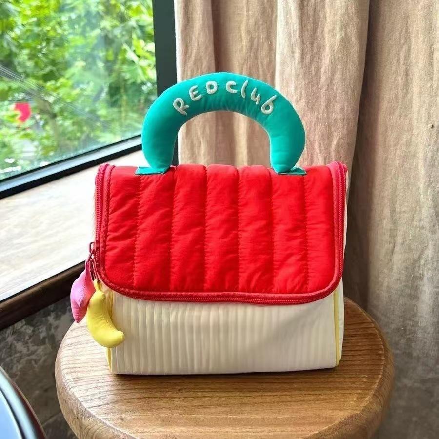 Cute House Storage Bag For Women Large Capacity Makeup Bag Portable Travel Toiletry Organizer Tote