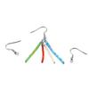 20-50pcs Gold  Stainless Steel Hypoallergenic Earring Hooks Fish Earwire Earrings Clasps Earring Wires For Jewelry Maki