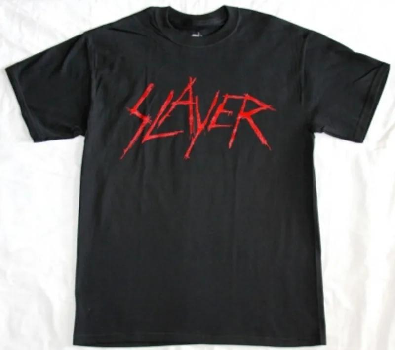 Vintage Slayer Logo Tshirt Casual Streetwear Tee Retro Tee Gift For Fan