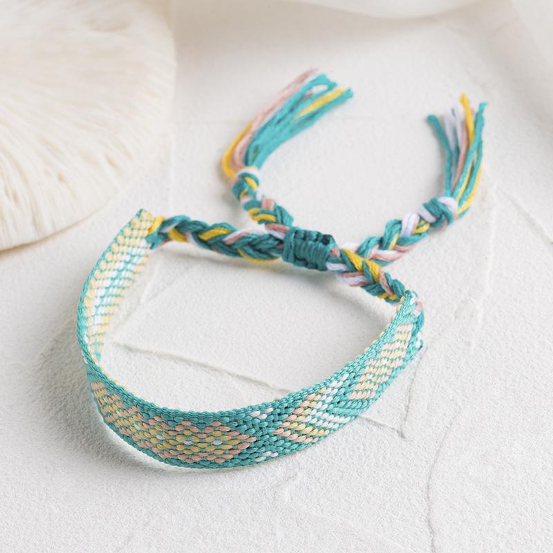 Bohemian Ethnic Tassel Friendship Bracelet
