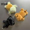 Soft Locker Magnet Plush Animal Fridge Decoration, Magnetic Stuffed Car Decorative Ornament, Dog Frog Horse Duck Shape Refrigerator Whiteboard
