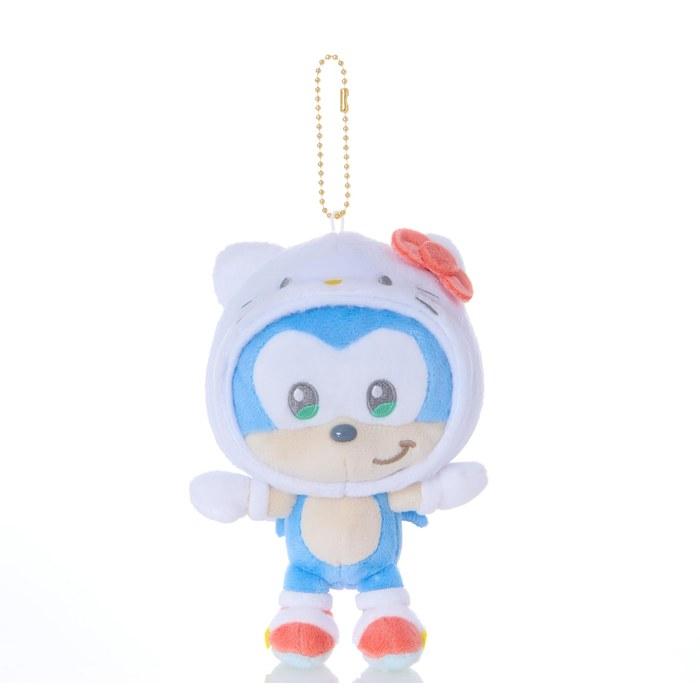 Sega Fave Sonic & Friends Sanrio Mascot Sonic x Hello Kitty