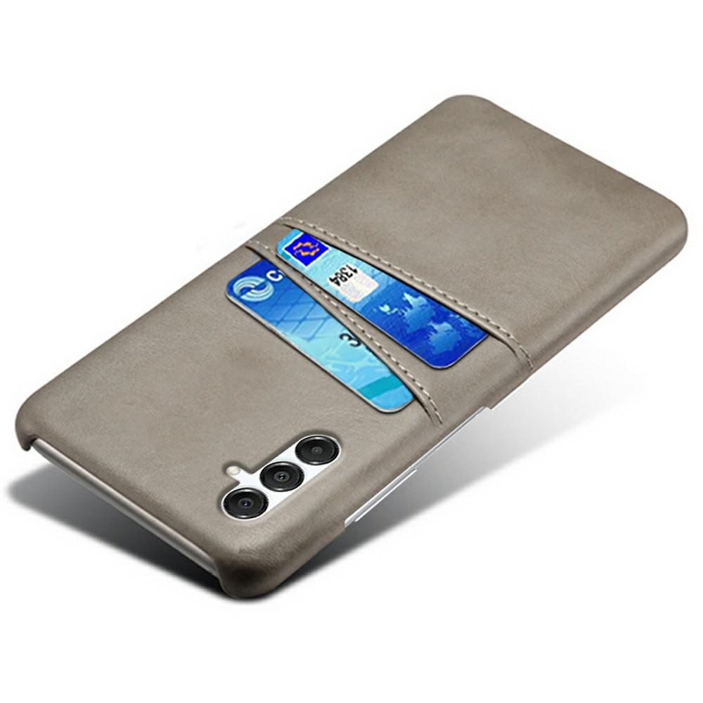 For Samsung Galaxy A17 5G/A17 4G Case Dual Card Slots PU Leather+Hard PC Phone Cover
