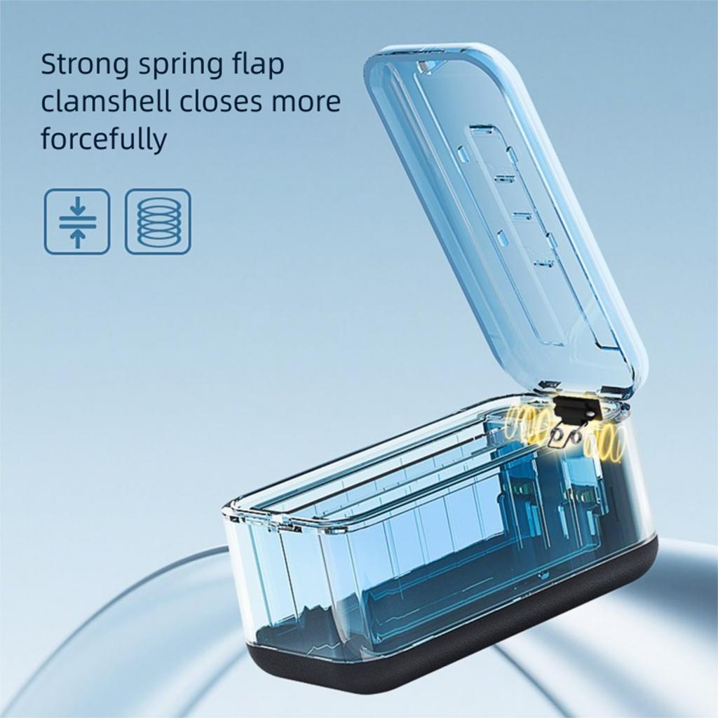 Waterproof USB C Camera Charging Case Double Battery Monitoring And Rapid 150Minute Charging for 360 X5