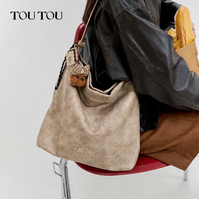 Toutou Retro Hund Tote & Beuteltasche