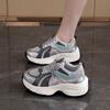Thick-soled heightening versatile dad shoes for women's 2025 spring new popular soft-soled casual sports shoes 9938