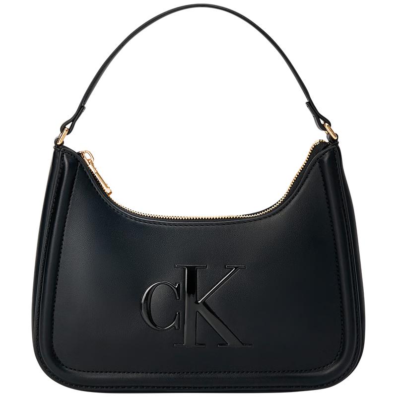 Calvin Klein CK Logo Women s Dumpling Shoulder Bag One Size