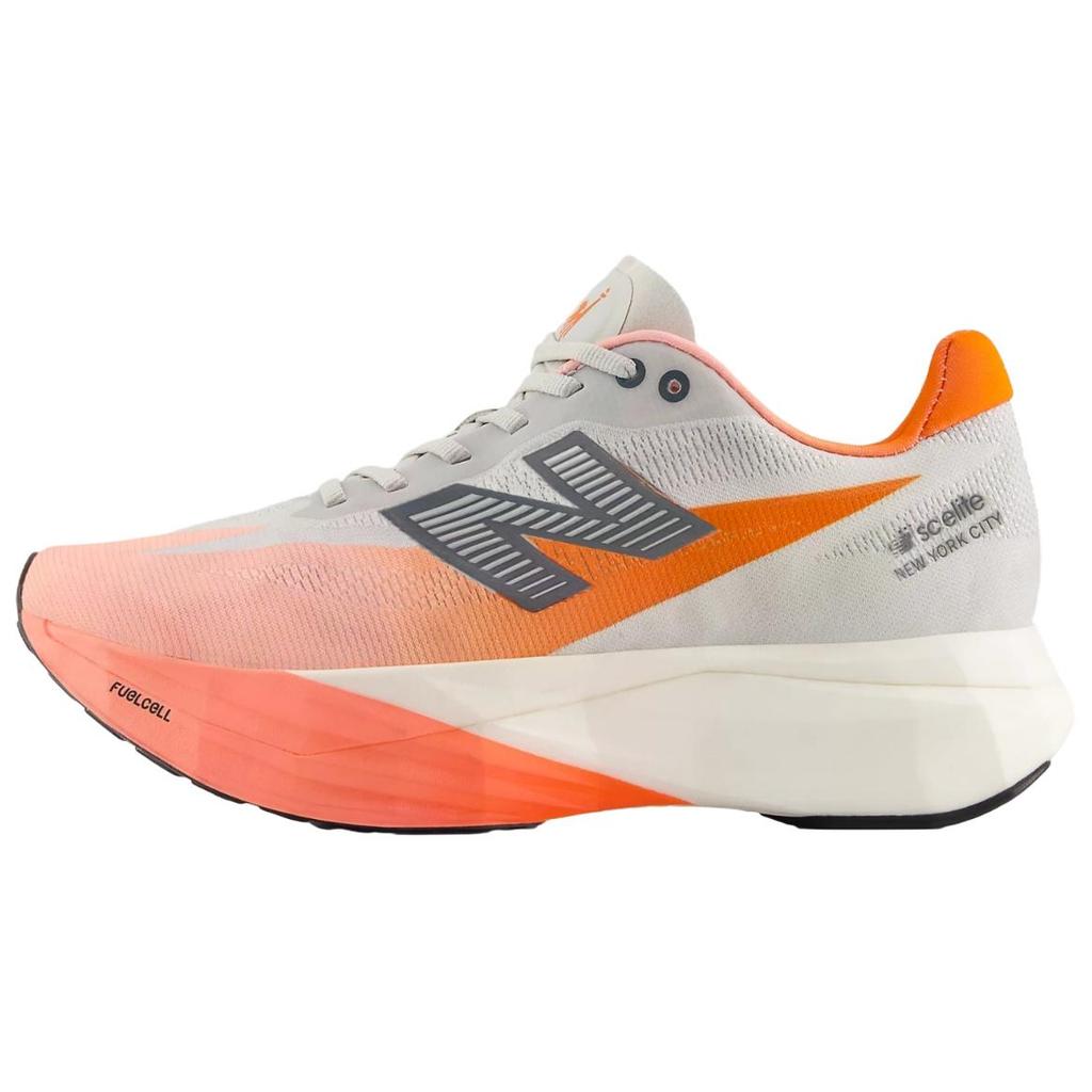 New Balance Fuelcell Supercomp Elite V5 Tcs Nyc Marathon Classic Versatile Breathable Running Shoes Women Sneaker Orange White WRCELNY5