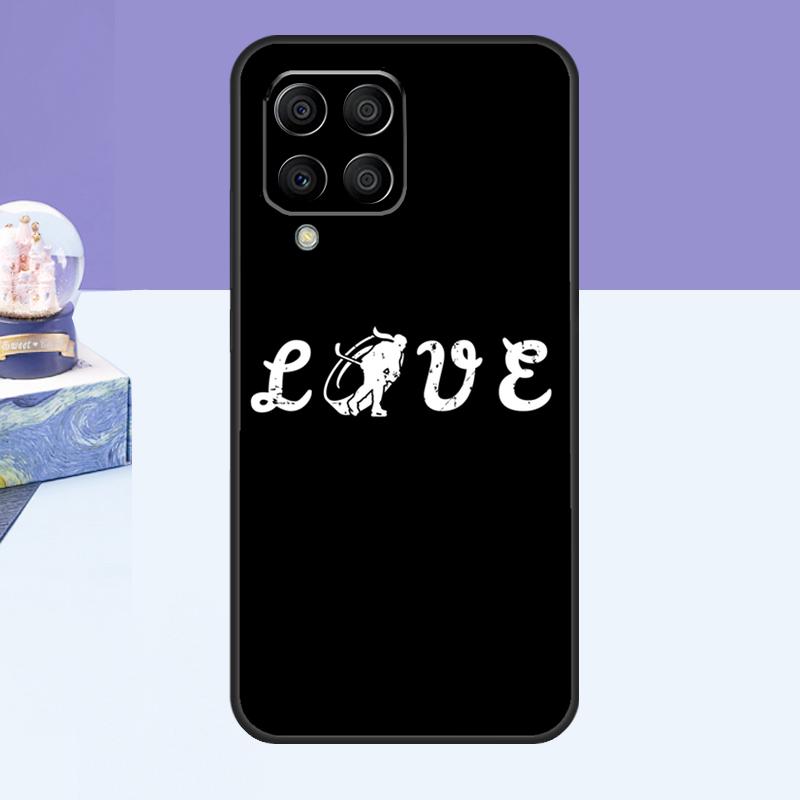 Ice Hockey Player Case For Samsung Galaxy M21 M31 M51 M20 M30s M13 M23 M33 M53 M14 M34 M54 M12 M32 M52 Cover