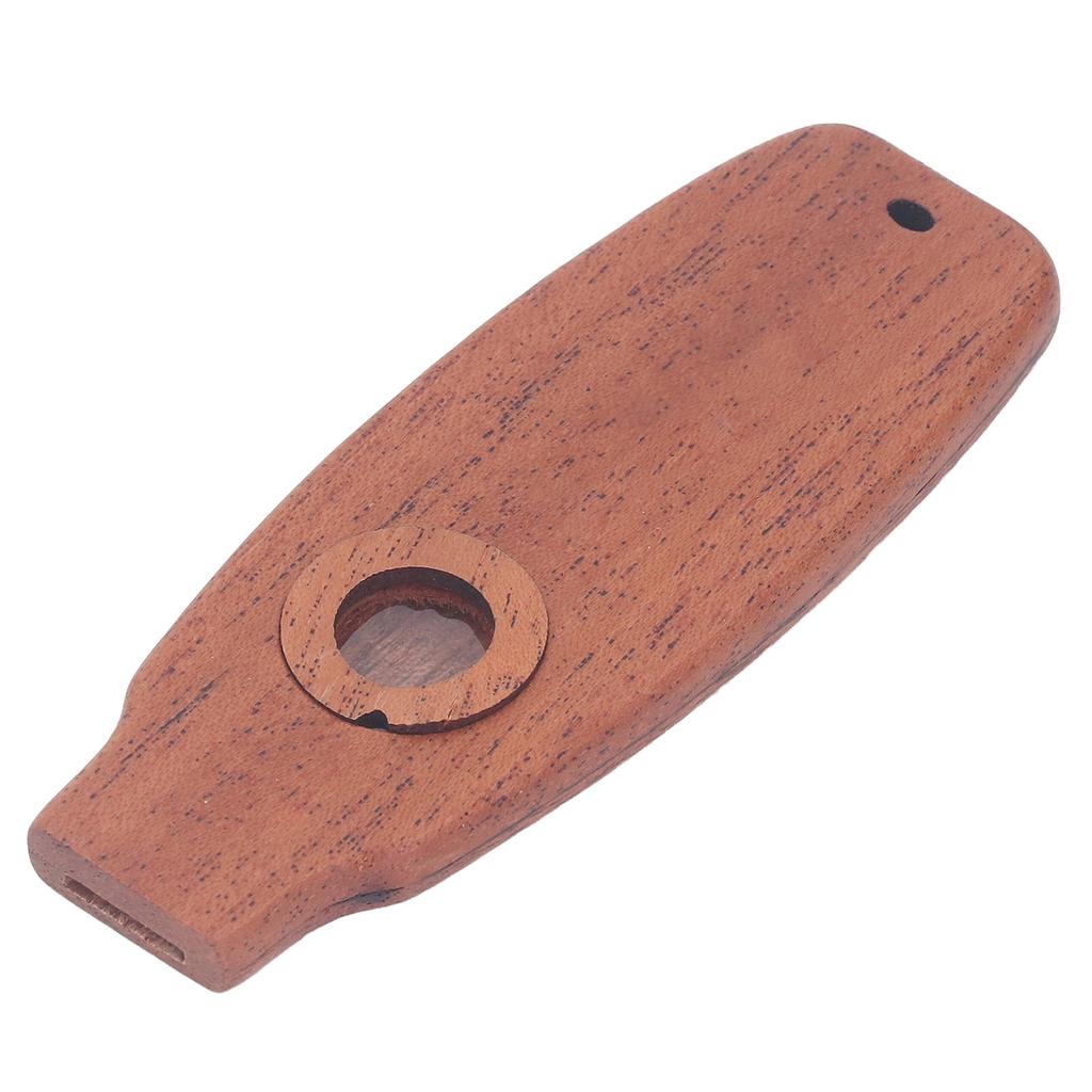 Kazoos Flute Compacct Portable Mahogany Professional Kazoo for Children Beginner Adult Type 2
