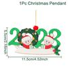Christmas Pendant DIY Personal Family Christmas Decorations For Home 2025 Navidad Christmas Tree Hanging Ornament New Year 2025