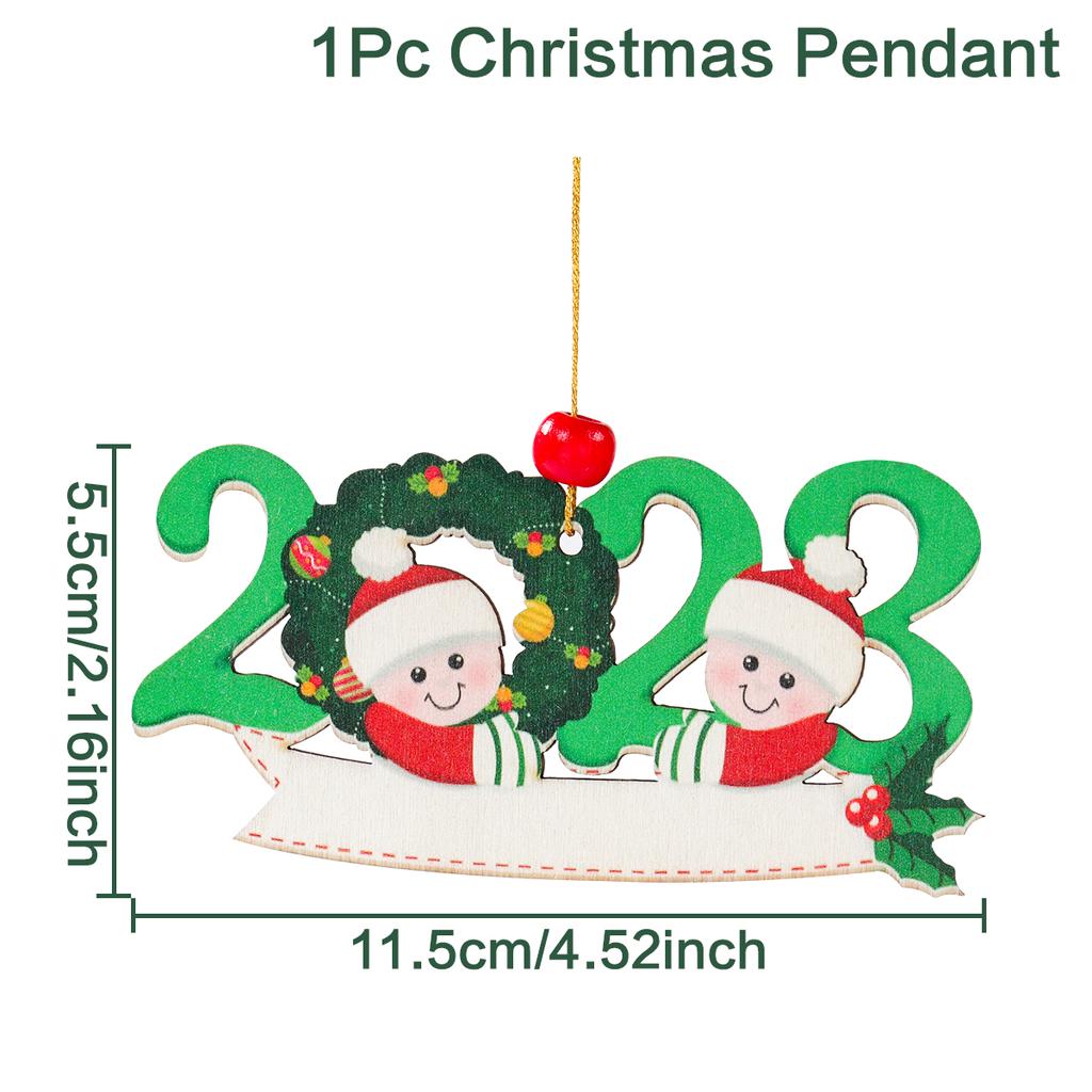 Christmas Pendant DIY Personal Family Christmas Decorations For Home 2025 Navidad Christmas Tree Hanging Ornament New Year 2025