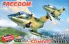 Freedom Model Kits Compact Series R/F-104G & T/F-104B Republic of China Air Force Alishan Project 2-Kit Plastic Model Kit FRE162716 (Airplane)