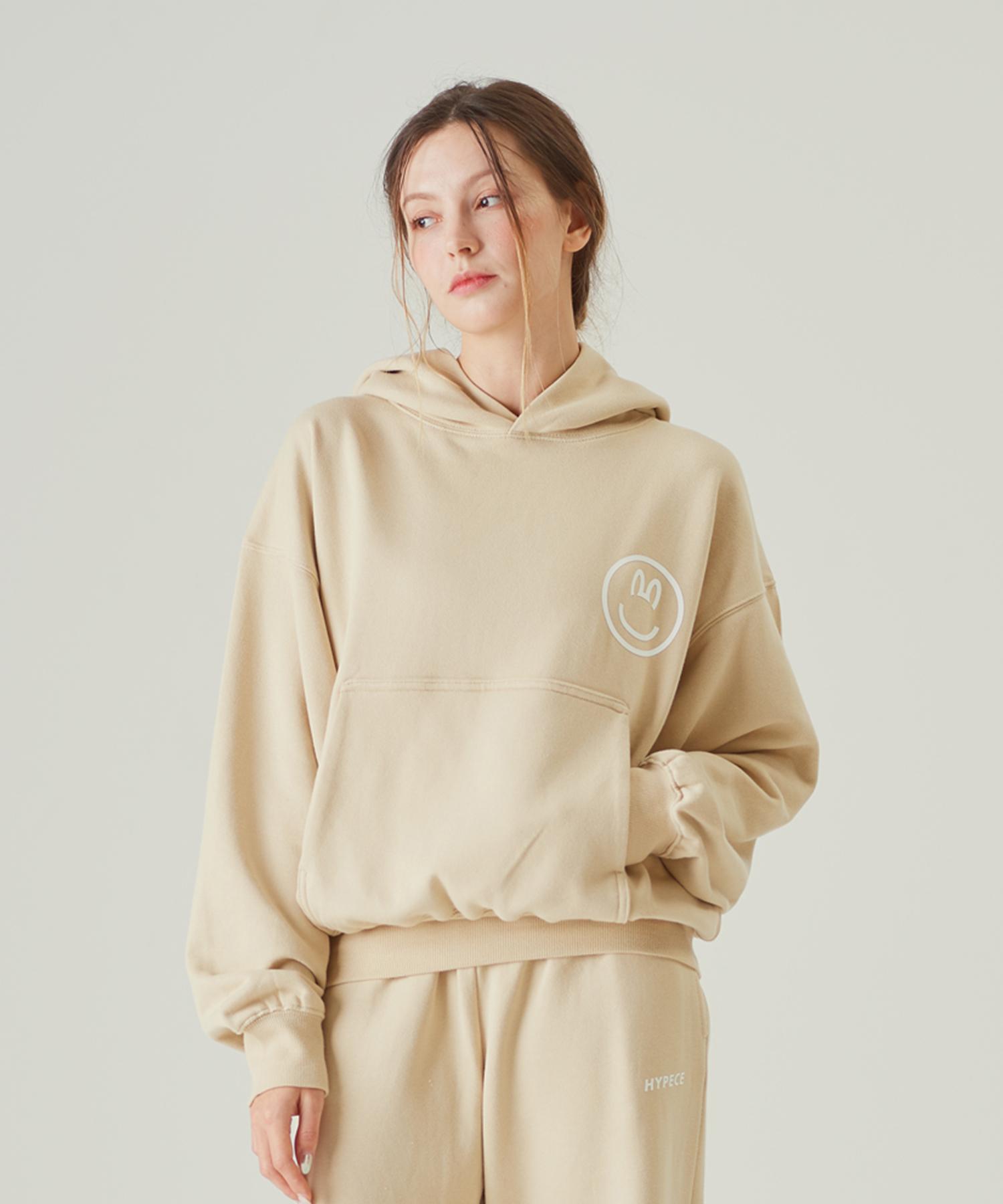 Хайпы Худи с логотипом Hypece Beige Xl