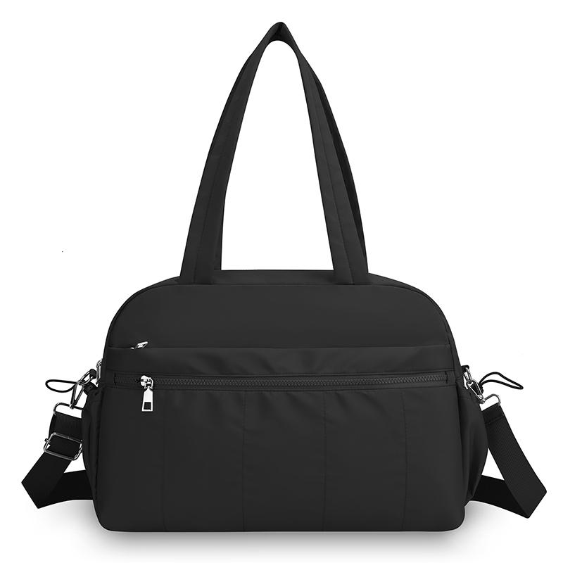 Large Capacity Gym Duffel Bag for Women, Water-Resistant Sports Travel Bag with Shoulder Strap and Multiple Pockets