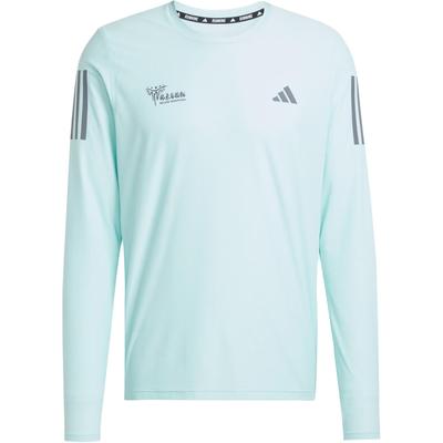 FW24 BJM LS M 024 Beijing Marathon Custom Series Schnelltrocknendes Lauf-Langarm-T-Shirt Herren Tops Blau Kiesel-Silbergrau JP1443